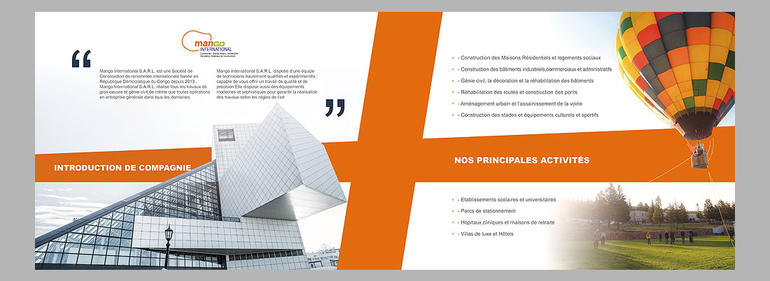 個性畫冊設計，非洲MANGO房地產(chǎn)公司畫冊-2