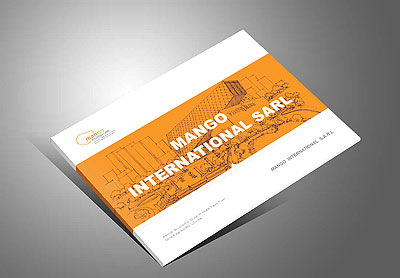 個性畫冊設(shè)計，非洲MANGO房地產(chǎn)公司畫冊