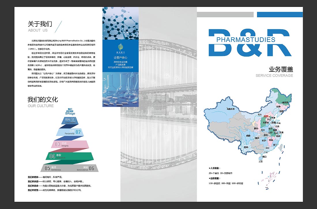 醫(yī)療畫(huà)冊(cè)設(shè)計(jì)制作，博潤(rùn)醫(yī)療公司畫(huà)冊(cè)欣賞-3